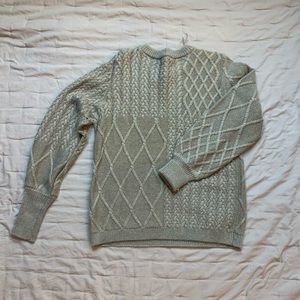 Gray sweater